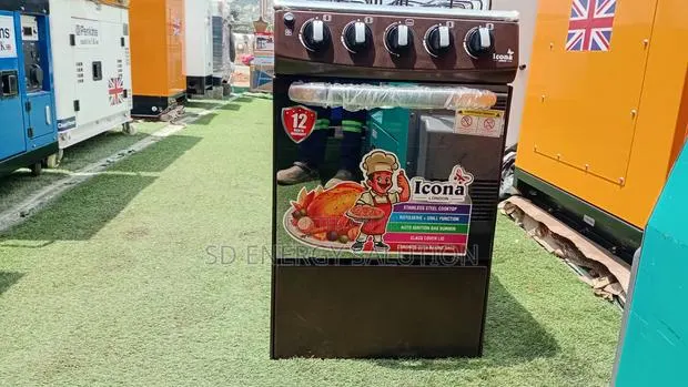 Icona 4-Burner Gas Stove – Perfect for Modern Kitchens · Photo 1