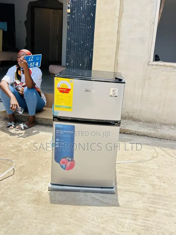 Accurate Best Midea 87ltr Double Door Table Top Fridge Hd-113f(N · Photo 1