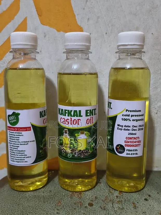 Castor Oil Cold Pressed · Photo 1