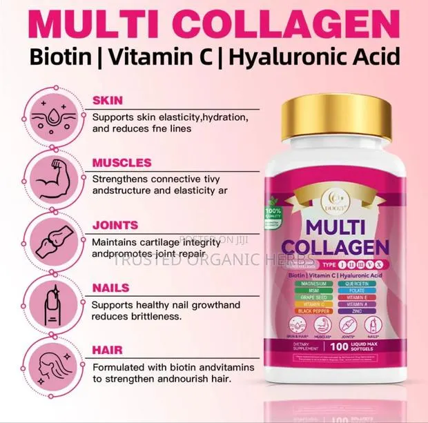 Multi Collagen - Biotin/ Vitamin C/ Hyaluronic Acid · Photo 1