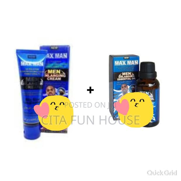 Maxman Penis Enlargement Cream + Oil · Photo 1