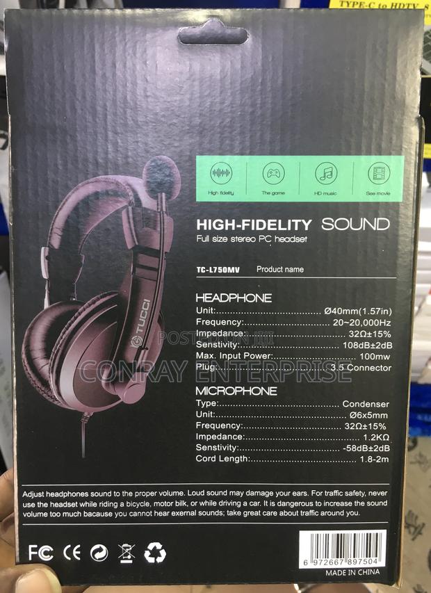 Tucci TC-L750MV Headphones. · Photo 2