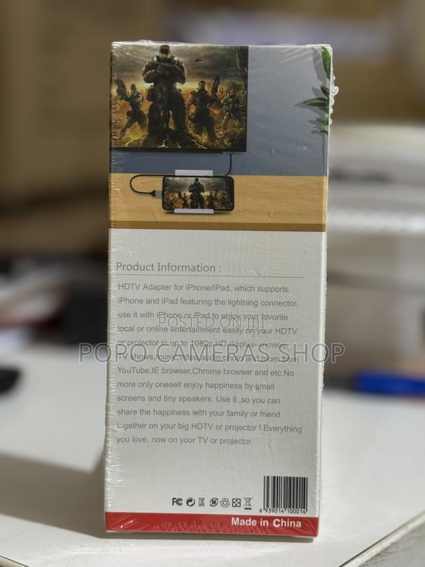 2 Meters iPhone Lightning to HDTV Cable ( Transfer · Photo 3