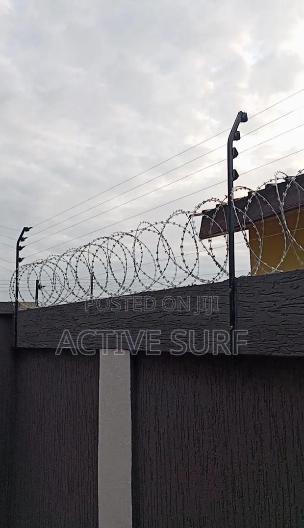 Maximum Security Electric Perimeter Fencing With Razor · Photo 2