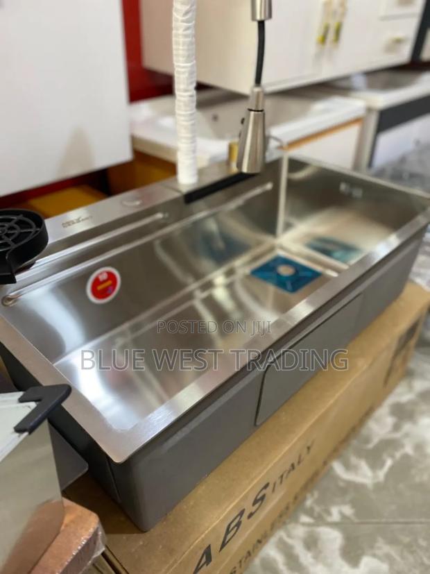 Grey Luxury Waterfall Cabinet Sink · Photo 8
