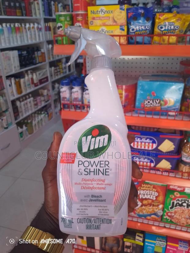 Vim POWER SHINE Disinfectanting Multi-Purpose 700ml. · Photo 1