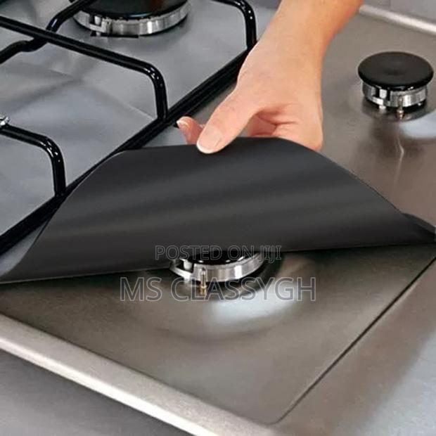 Stove Gas Protector Cover Liner Stovetop Burner Protector Ma · Photo 1