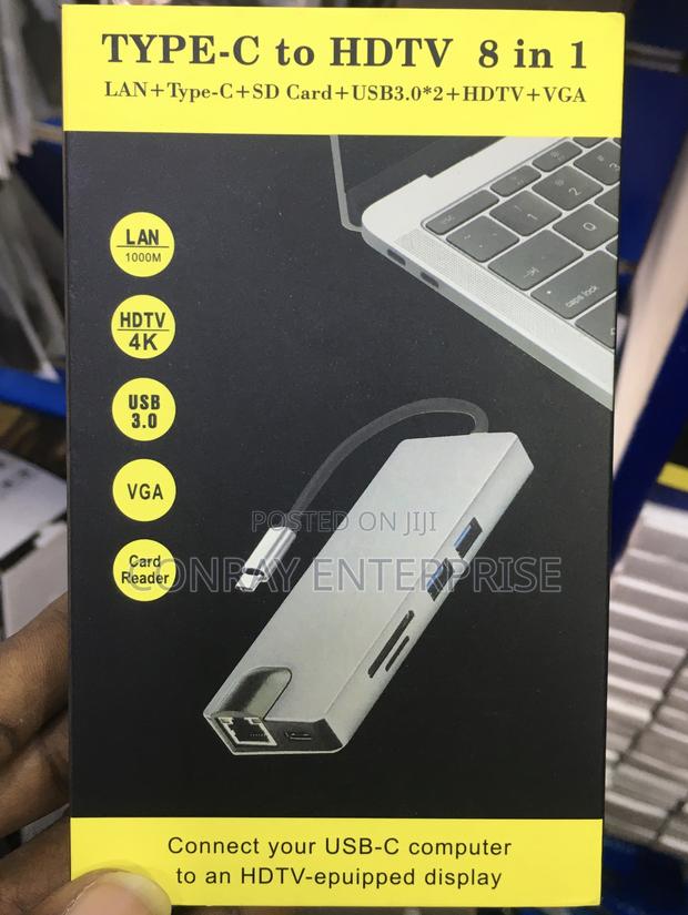 Type C to HDTV 8 in 1 Adapter. · Photo 1
