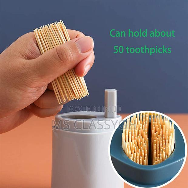 Toothpick Holder Dispensers Pop-Up Automatic Dispenser Tooth · Photo 2