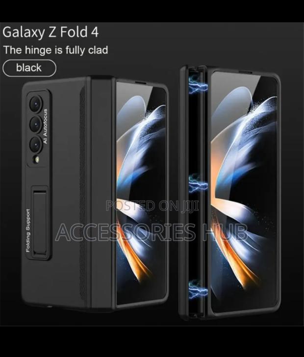 Z Fold 6 Case With Magnetic Hinge And A Protector With Stand · Photo 4