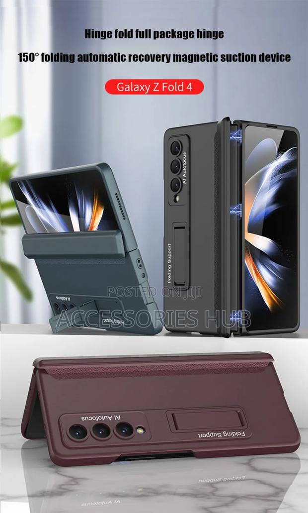 Z Fold 6 Case With Magnetic Hinge And A Protector With Stand · Photo 1