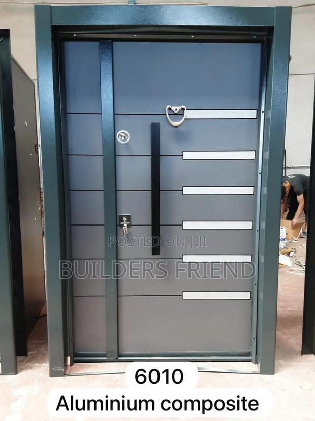 Aluminum Composite Entrance Executive One Half Heavy Door · Photo 1