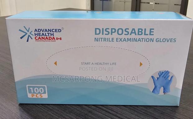 Powder Free Pure Nitrile Examination Gloves (Medical Grade) · Photo 1