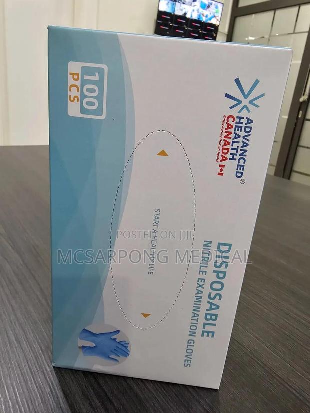 Powder Free Pure Nitrile Examination Gloves (Medical Grade) · Photo 2