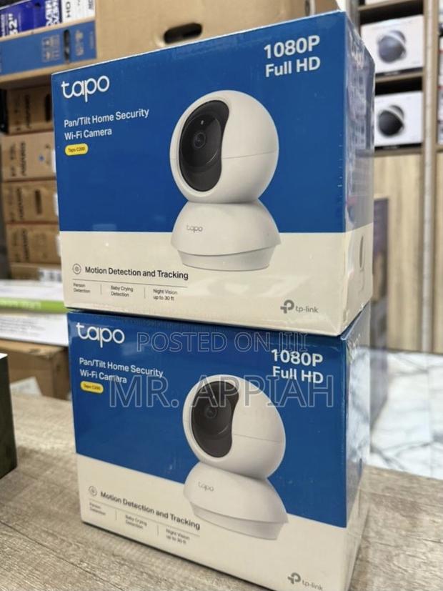 Tp-Link Tapo Pan/Tilt SecurityCamera for Baby Monitor,White · Photo 1