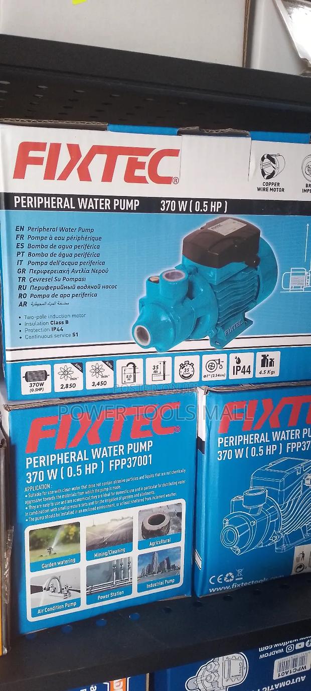 Fixtec 0.5HP Peripheral Pump 370W · Photo 1