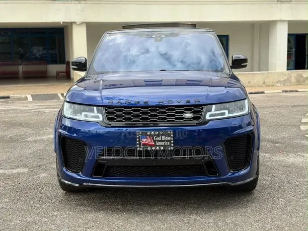 Land Rover Range Rover Sport SVR 4x4 2020 Blue · Photo 1