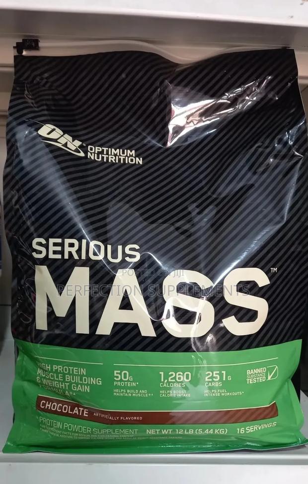 Supplement: Serious Mass Weight Gainer 12 LBS · Photo 1