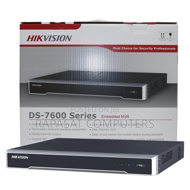 Hikvision Ds-7608ni-k2/8p 8 Channel NVR With Poe And 2hd Bay · Photo 1