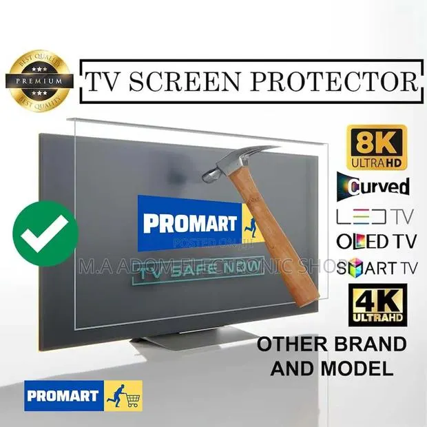 Tv Screen Protector for All Tv Brands for 75” Tv Only · Photo 1