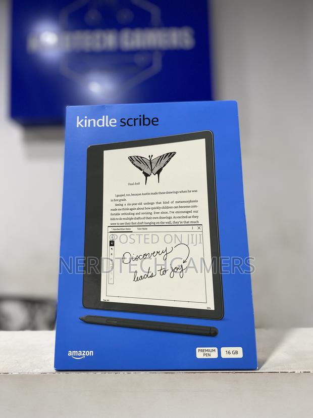 Kindle Scribe Including Kindle Scribe (16 GB), Premium Pen · Photo 1