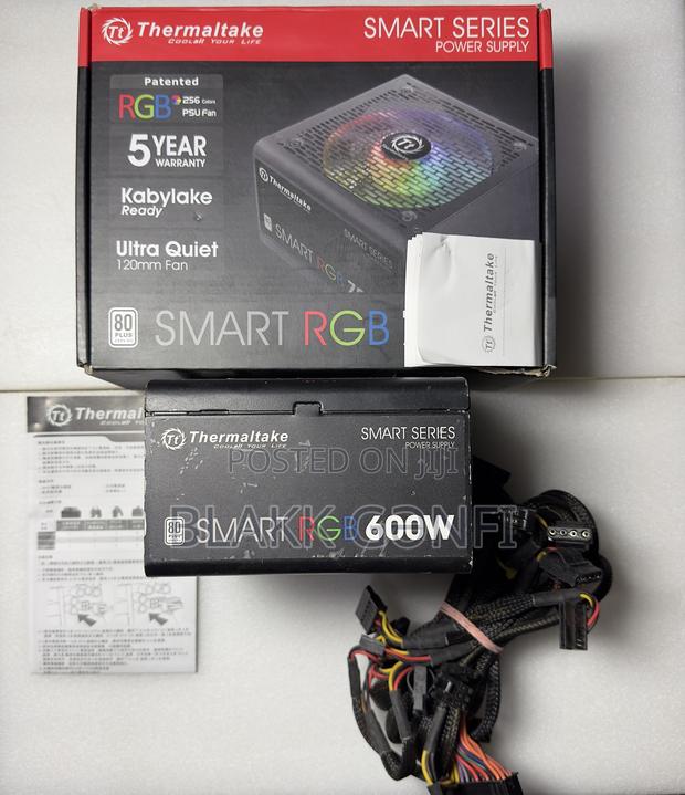 Thermaltake Smart Rgb 600w Gaming Power Supply · Photo 1