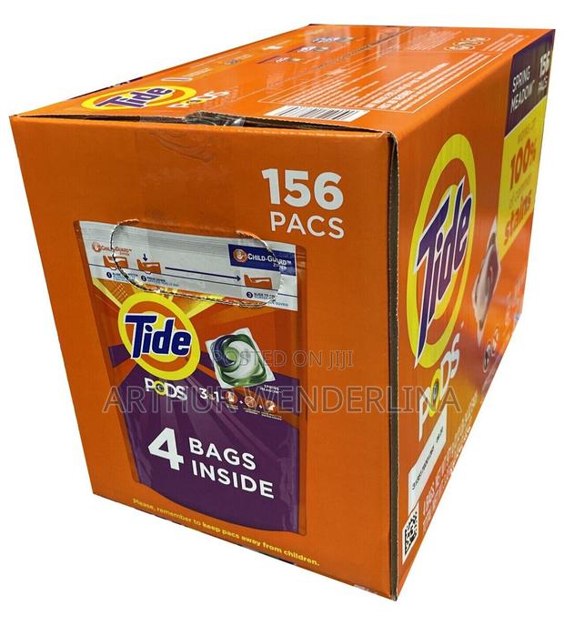 Tide Pods Laundry Detergent Pacs, Spring Meadow, 156 Count · Photo 2