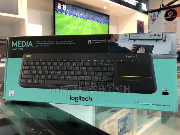 Logitech Wireless Keyboard With Built in Mouse · Photo 1