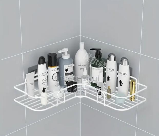Wall Mounted Bathroom Shelf White · Photo 2