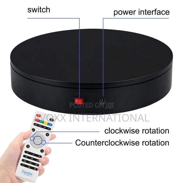 Professional 360 Degree Photography Rotating Display Stand · Photo 7