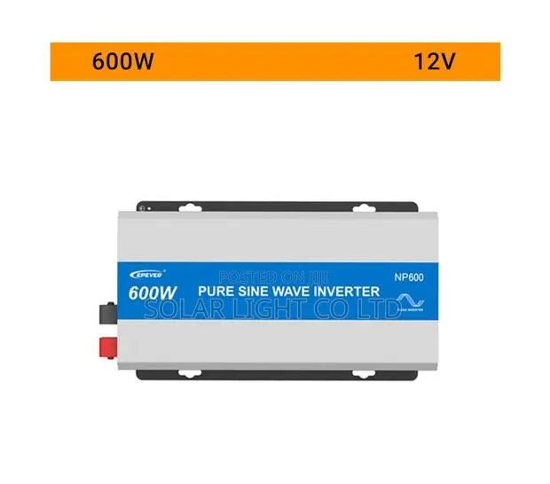 Solar Inverter Pure Sine 600 Watts 12v