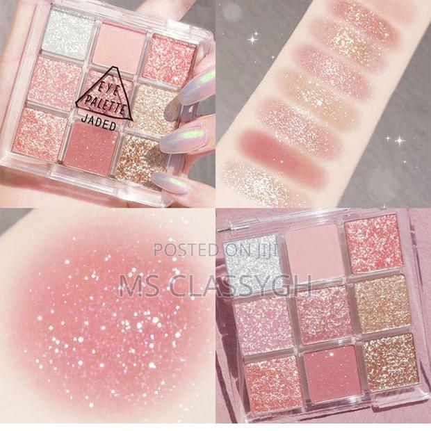 JADED Jiada 9-Color Eyeshadow Palette Ins Super Hot Glitter · Photo 2