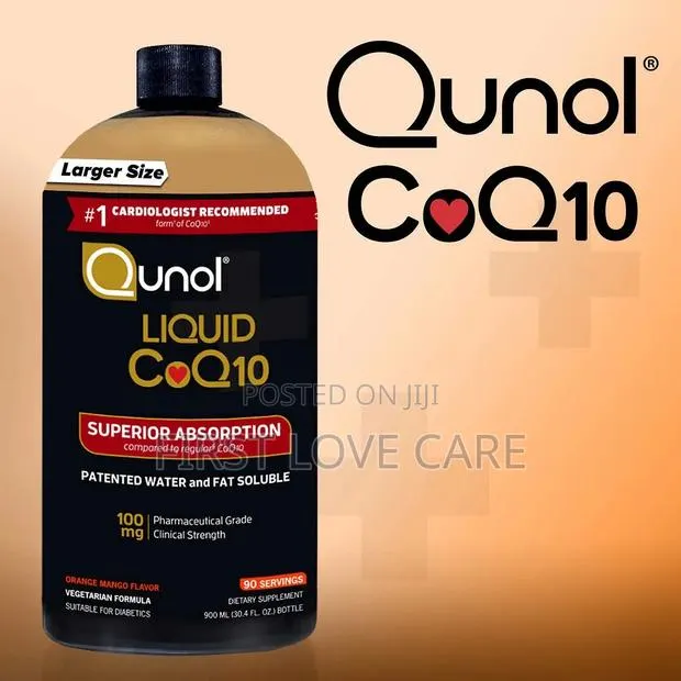 Qunol Liquid Coq10, 100 Mg - 900ml Orange Pineapple · Photo 1