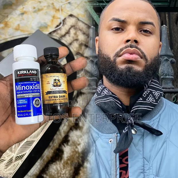 Kirkland Minoxidil Castor Oil Small Size for Beard Growth · Photo 1