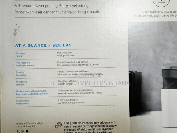 Hp Laser Mfp 135w Printer – White · Photo 3