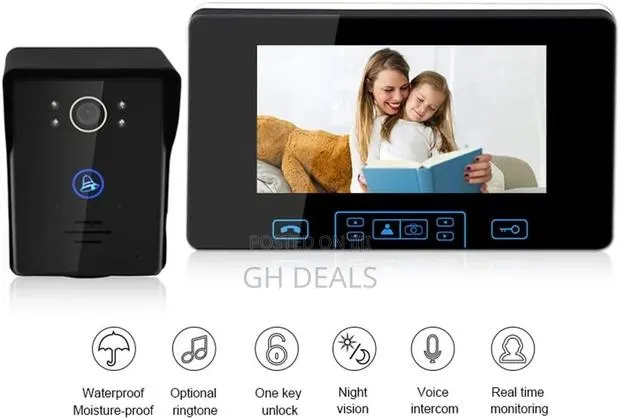 2.4G Wireless Video Door Phone Doorbell Intercom System · Photo 1
