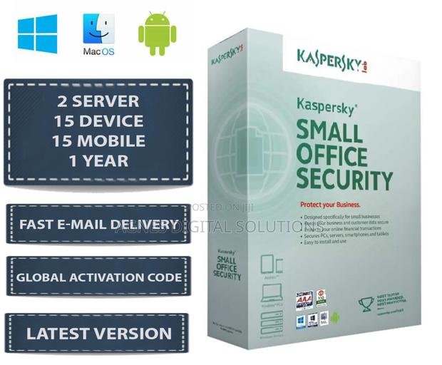 Kaspersky Small Office Security 2024 2server 15pc 1 Year Key · Photo 1