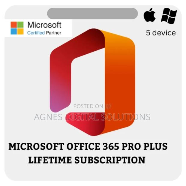 Microsoft Office 365 Pro Lifetime Account 5 Devices · Photo 1