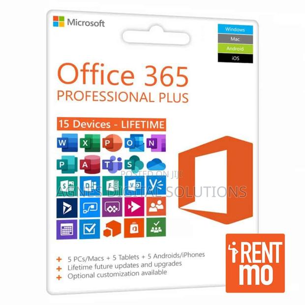 Microsoft Office 365 Professional Plus–15 Devices, Lifetime · Photo 1