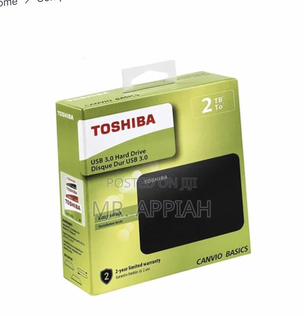 Classic Design Toshiba External Drive 2TB(Black) · Photo 1
