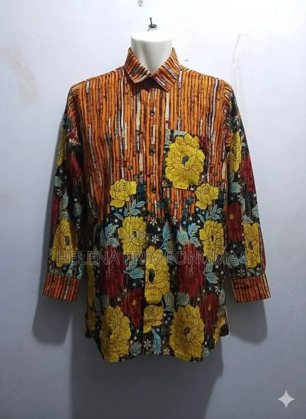 Men's African Print Shirt · Photo 1