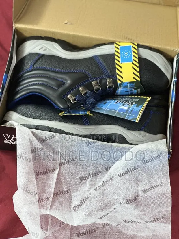 Original Vaulttex Steel Toe Safety Shoe - Tarkwa Delivery Today · Photo 1