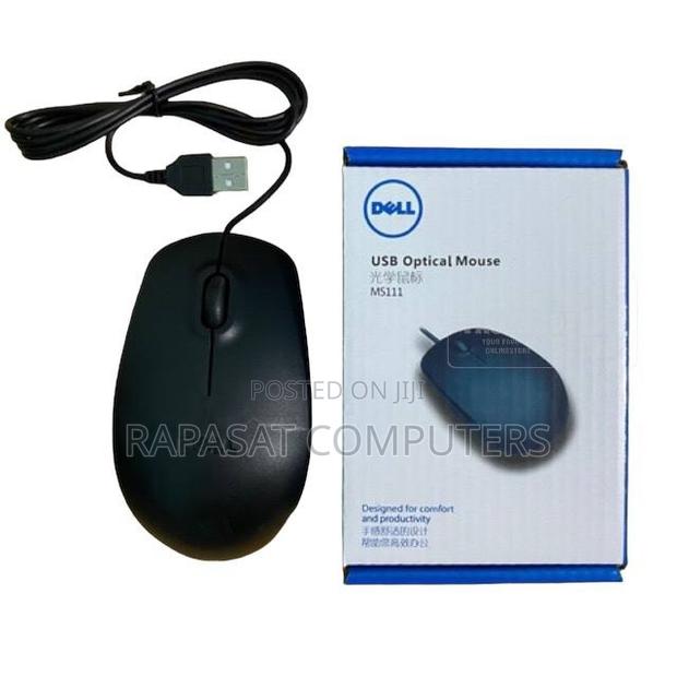 Dell MS111 Wired Optical Mouse · Photo 1