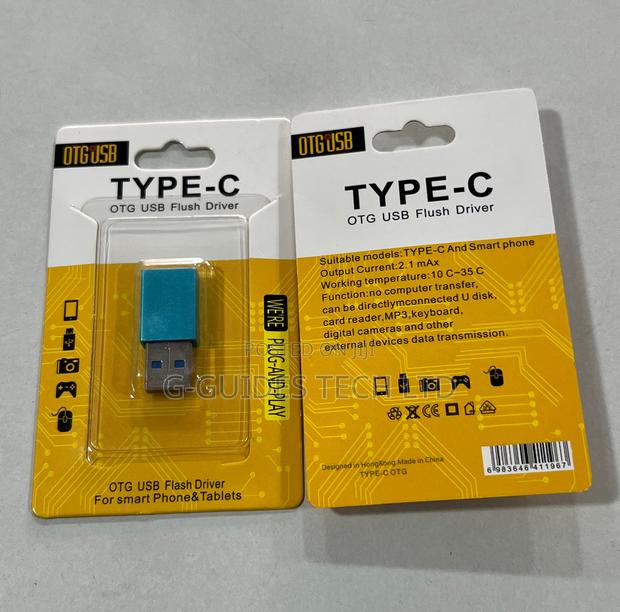 USB to Type-C Adapter, Type-C OTG USB Flush Drivers · Photo 1