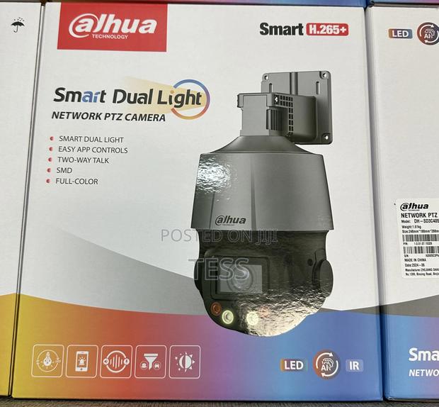 Dahua IP PTZ 4MP 5x Zoom Dual Light DH-SD3C405DB-GNY-A-PV · Photo 2
