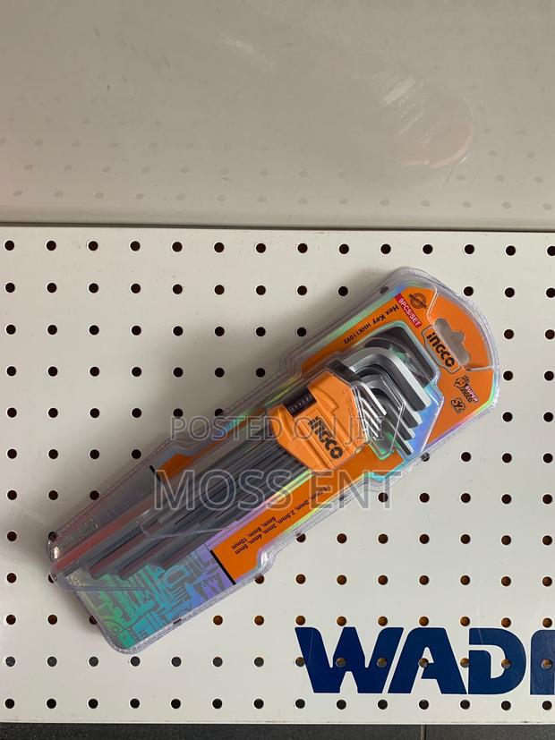 Hex Key Set- Extra Long Arm - Hhk11092 · Photo 2