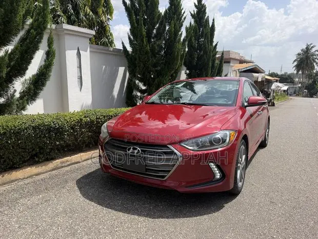Hyundai Elantra Limited 2018 Red · Photo 1
