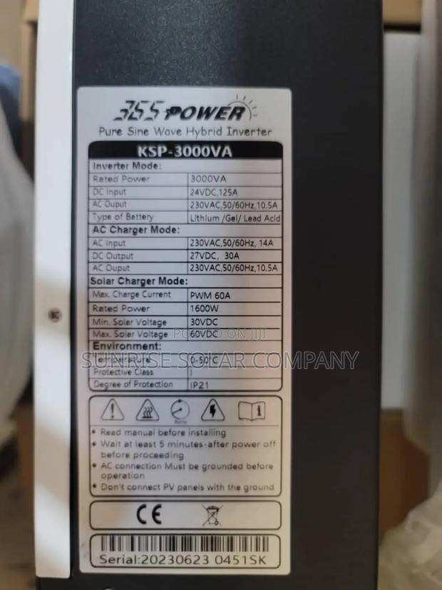 Solar Hybrid Inverter 3000w 24v · Photo 3