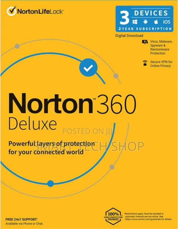 Norton Security Deluxe (3 Pc 1 Year Bind Account+Key) · Photo 1