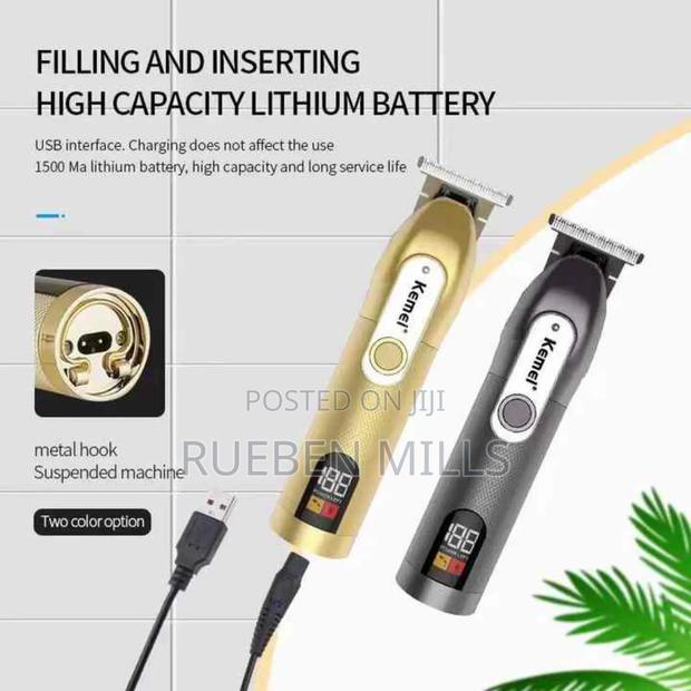 Kemei KM 1760 Beard Trimmer Hair Clipper Barbering Machine · Photo 2